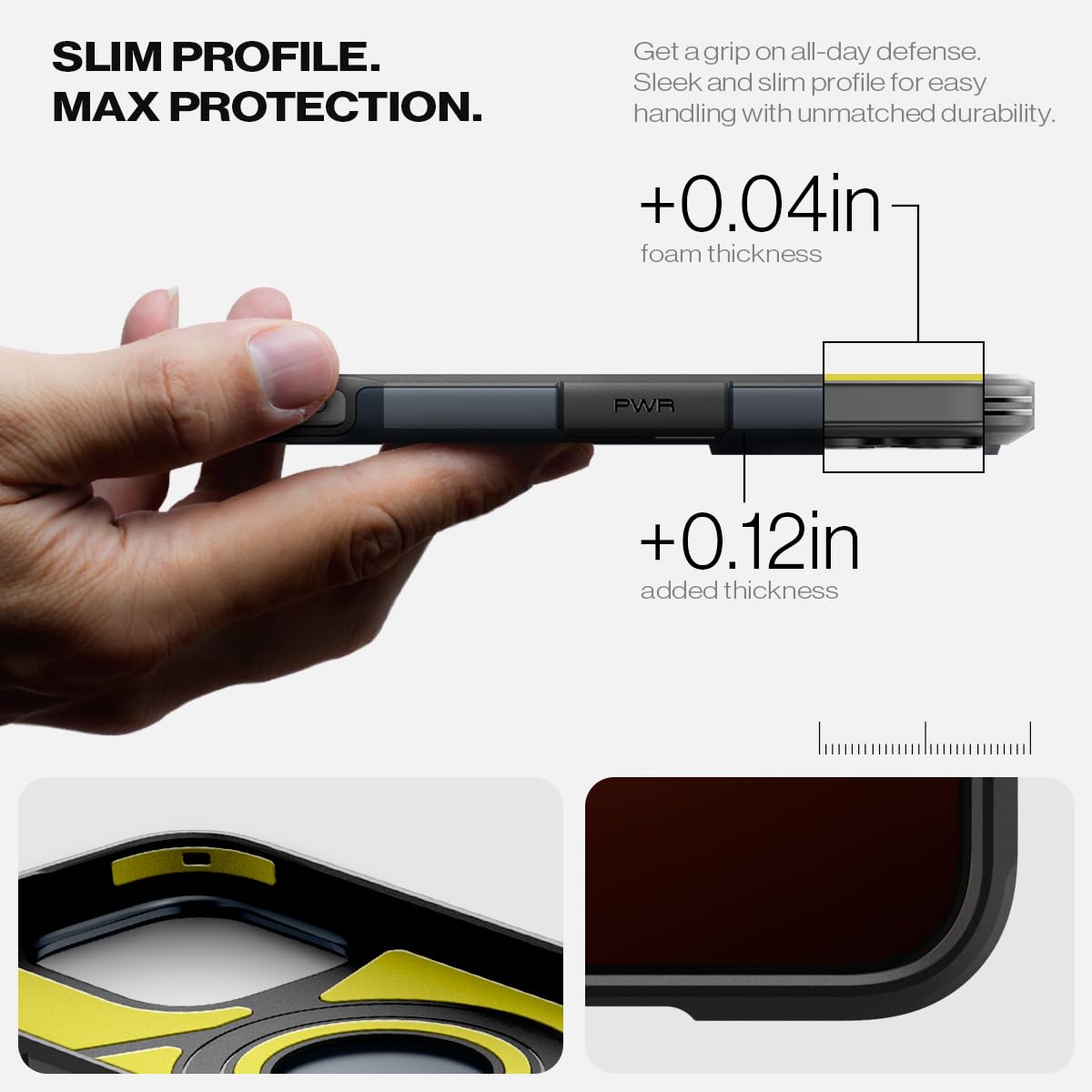 Spigen iPhone 16 Pro Max Case Tough Armor MagFit - Metal Slate - image 6