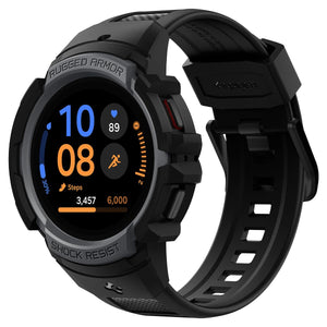 Spigen Galaxy Watch FE / 5 / 4 40mm Case + Band - Rugged Armor Pro - Charcoal Gray – image 1