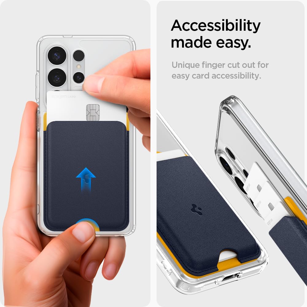 Spigen Nano Pop MagFit 3-Card Wallet - Blueberry Navy - image 7