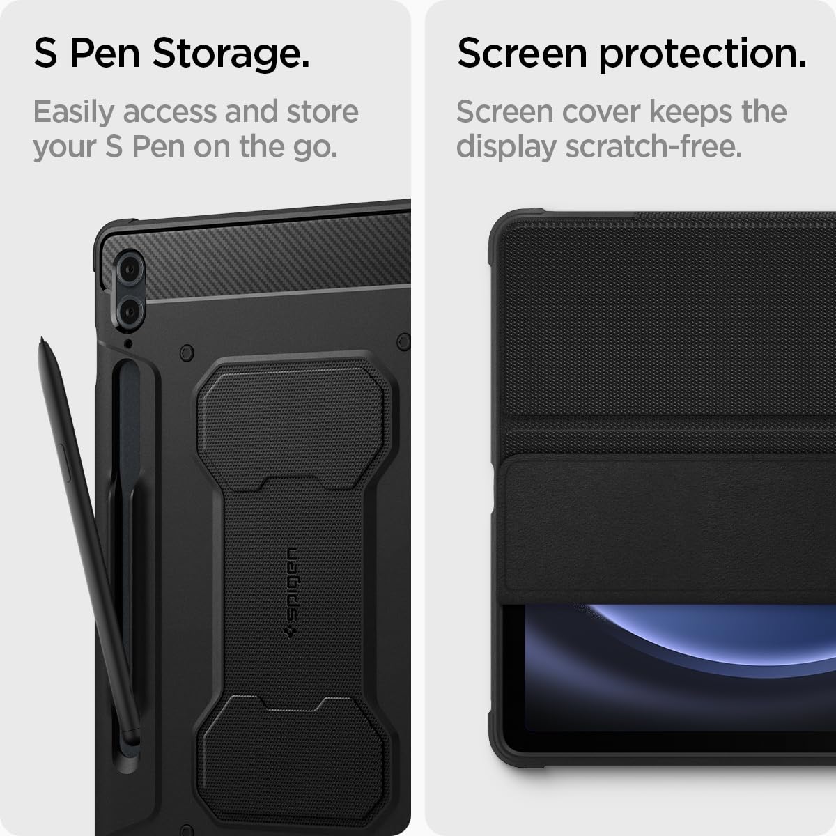 Spigen Galaxy Tab S9 FE Plus Case Rugged Armor Pro - image 7