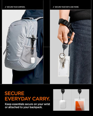 Spigen DA30S Adjustable Wrist Phone Strap - Black - image 6