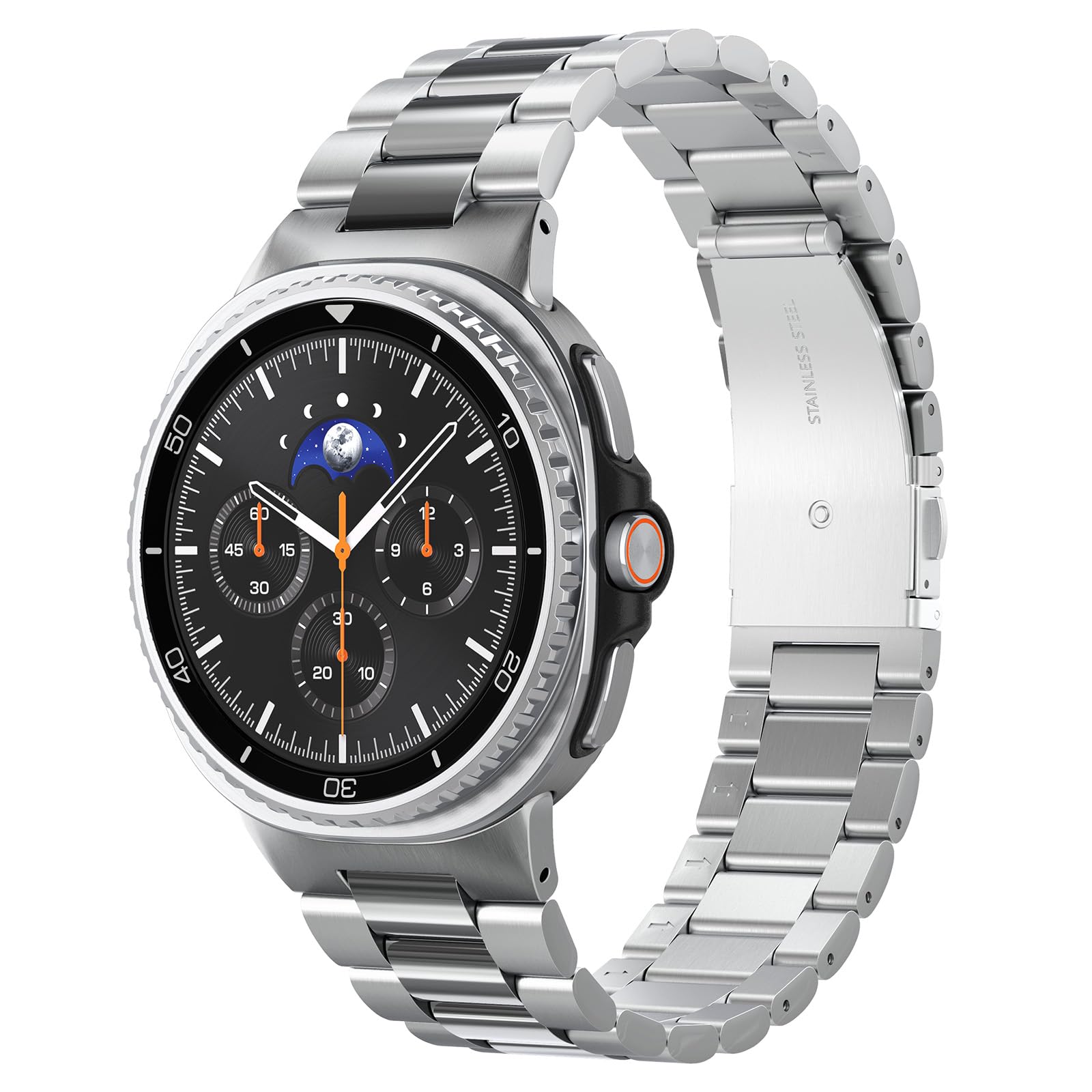 Spigen Galaxy Watch 9 Band - Modern Fit 316L - Silver Modern Fit 316L - image 1