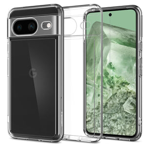 Spigen Ultra Hybrid Google Pixel 8 Phone Case - Crystal Clear - image 1