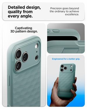 Spigen iPhone 17 Pro Max Case Parallax S MagFit - Sage Green - image 3