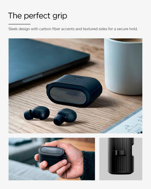 Spigen Sony WF-1000XM6 Case - Rugged Armor - Matte Black - image 3