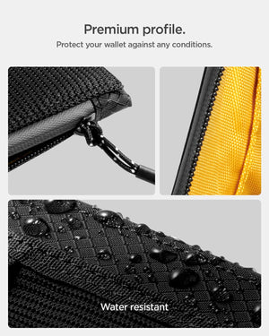 Spigen Life RFID-Blocking Zip Card Wallet - Black - image 5