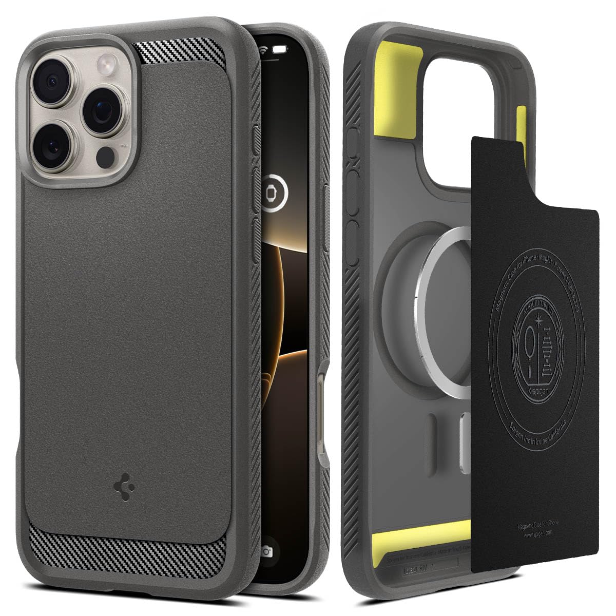 Spigen iPhone 16 Pro Case – Rugged Armor (MagFit) – detail image 8