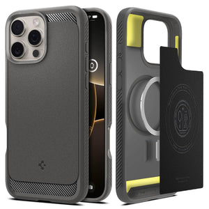 Spigen iPhone 16 Pro Case – Rugged Armor (MagFit) – detail image 8
