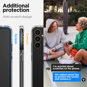 Spigen Galaxy A34 5G Case - Ultra Hybrid - Crystal Clear - image 7