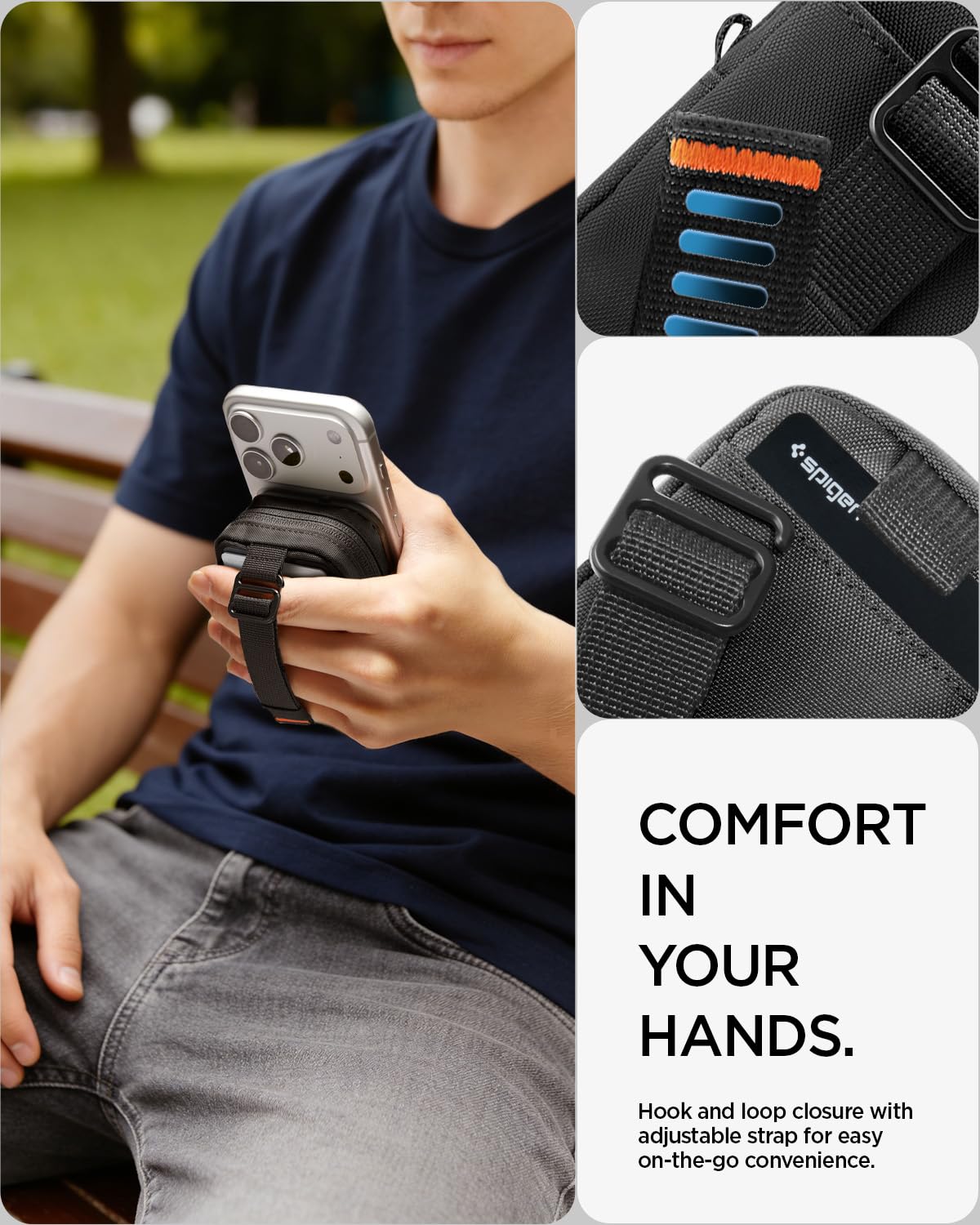 Spigen Tintap Zip 2 MagFit Magnetic Organizer Wallet - Black - image 5