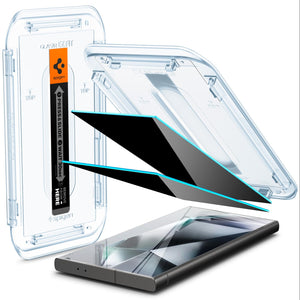 Spigen Galaxy S24 Ultra Privacy Screen Protector - Glas.tR EZ Fit (2 Pack) – Privacy – main product image