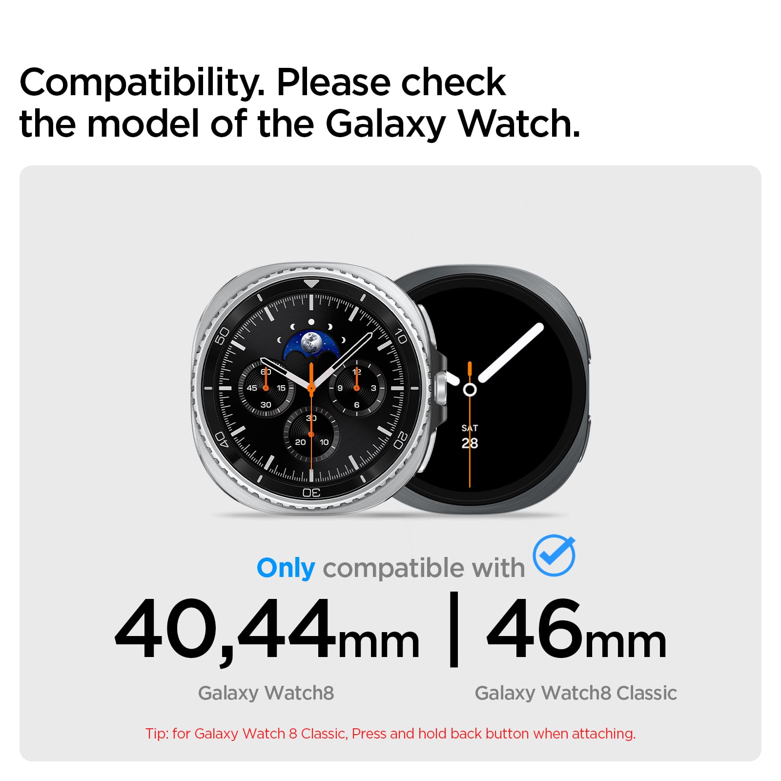 Spigen Galaxy Watch 9 Band - Modern Fit 316L - Silver Modern Fit 316L - image 2