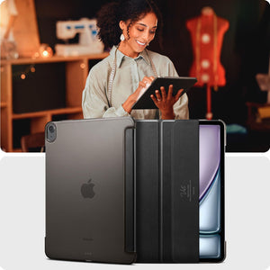 Spigen iPad Air 13-inch Liquid Air Folio case - Black - image 2