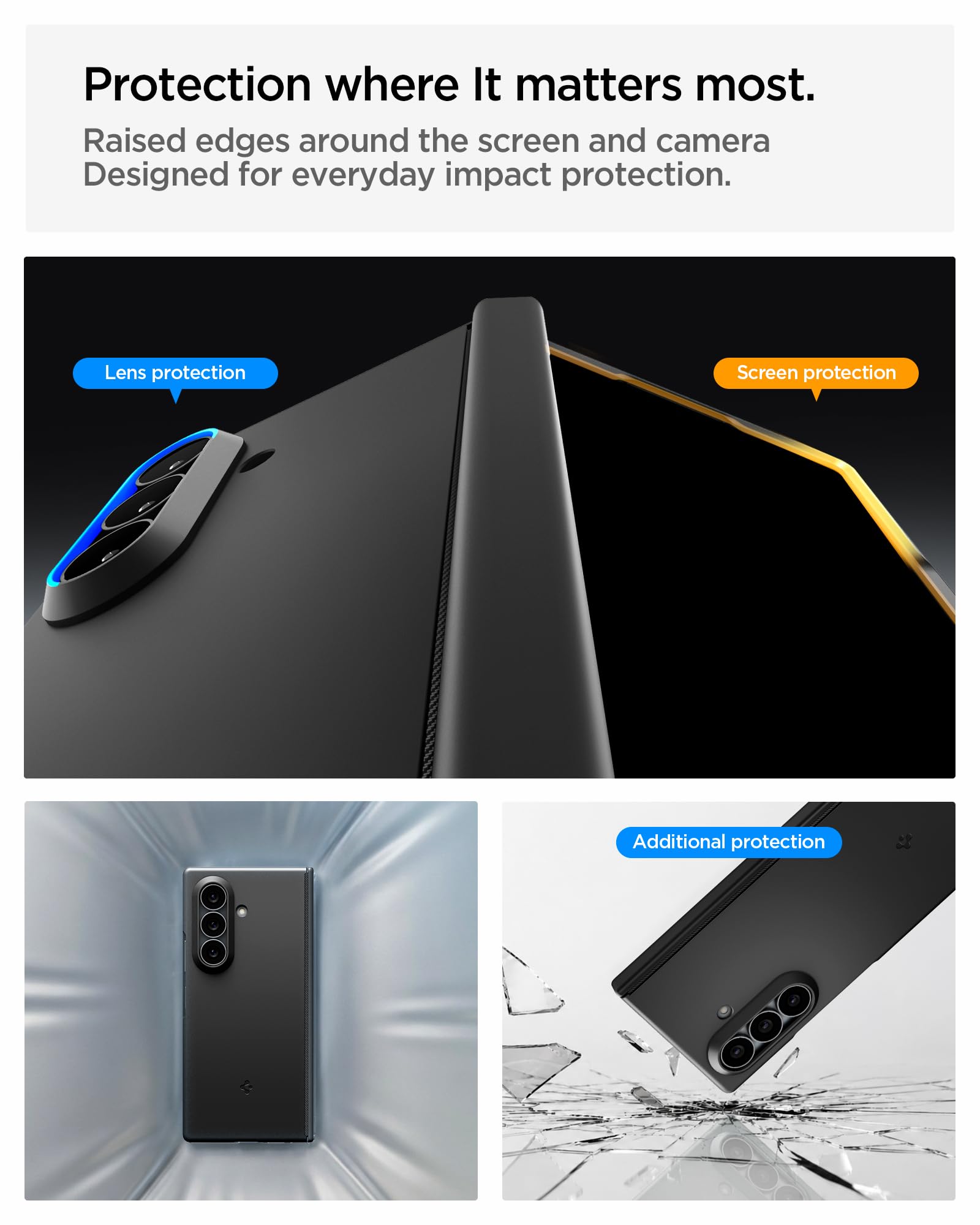 Spigen Galaxy Z Fold 8 Ultra Case Air Fit Pro MagFit - Black - image 6