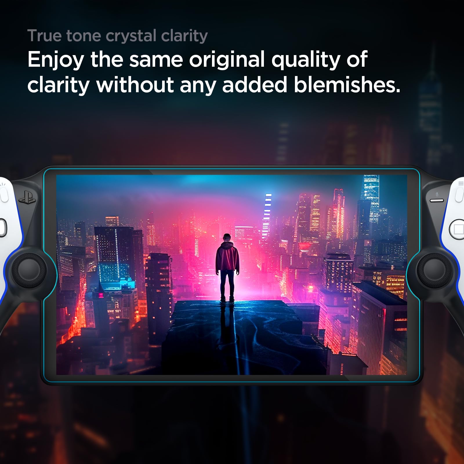 Spigen PlayStation Portal Glas.tR EZ Fit screen protector - Transparency - image 6