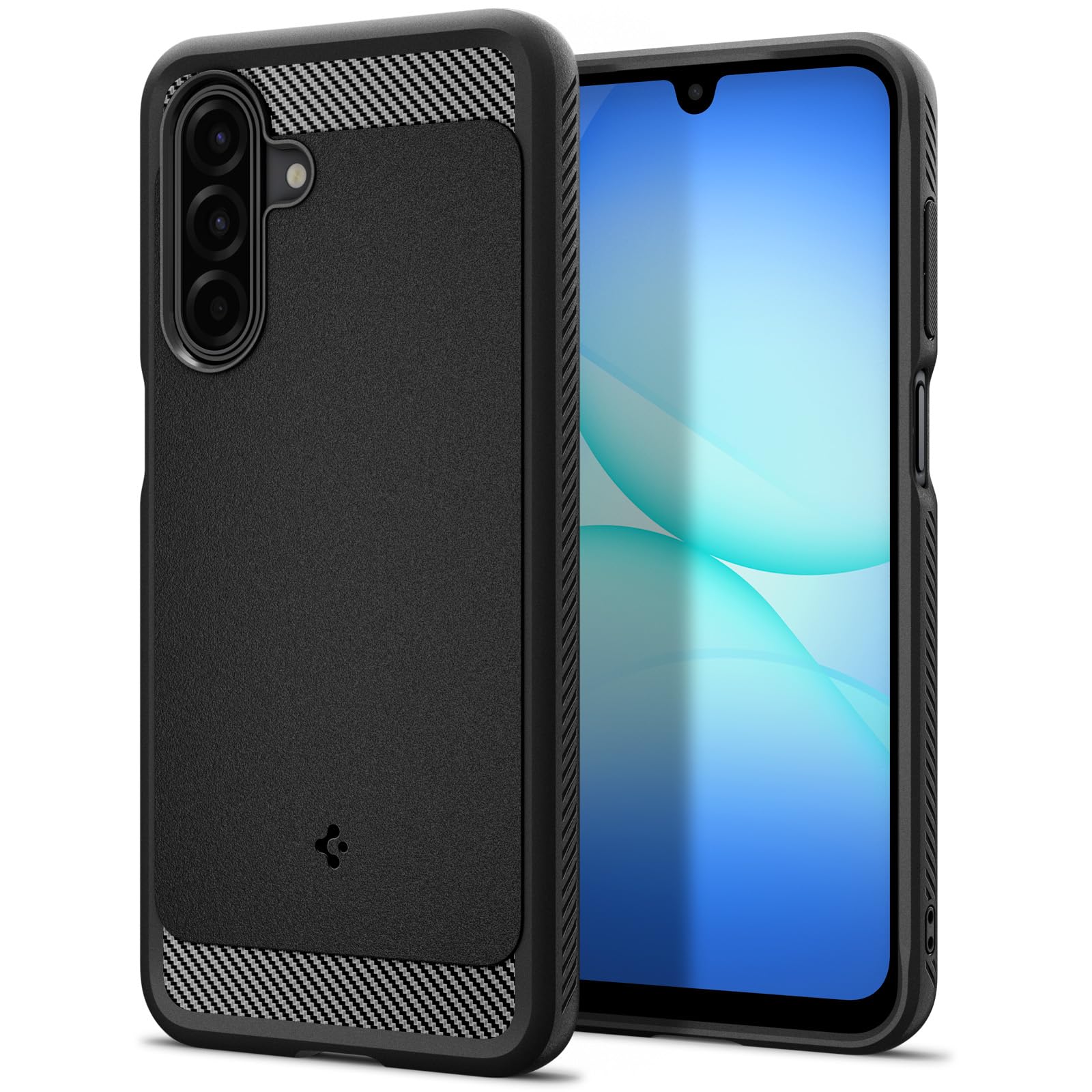 Spigen Galaxy A17 Series Case - Rugged Armor - Matte Black - image 1