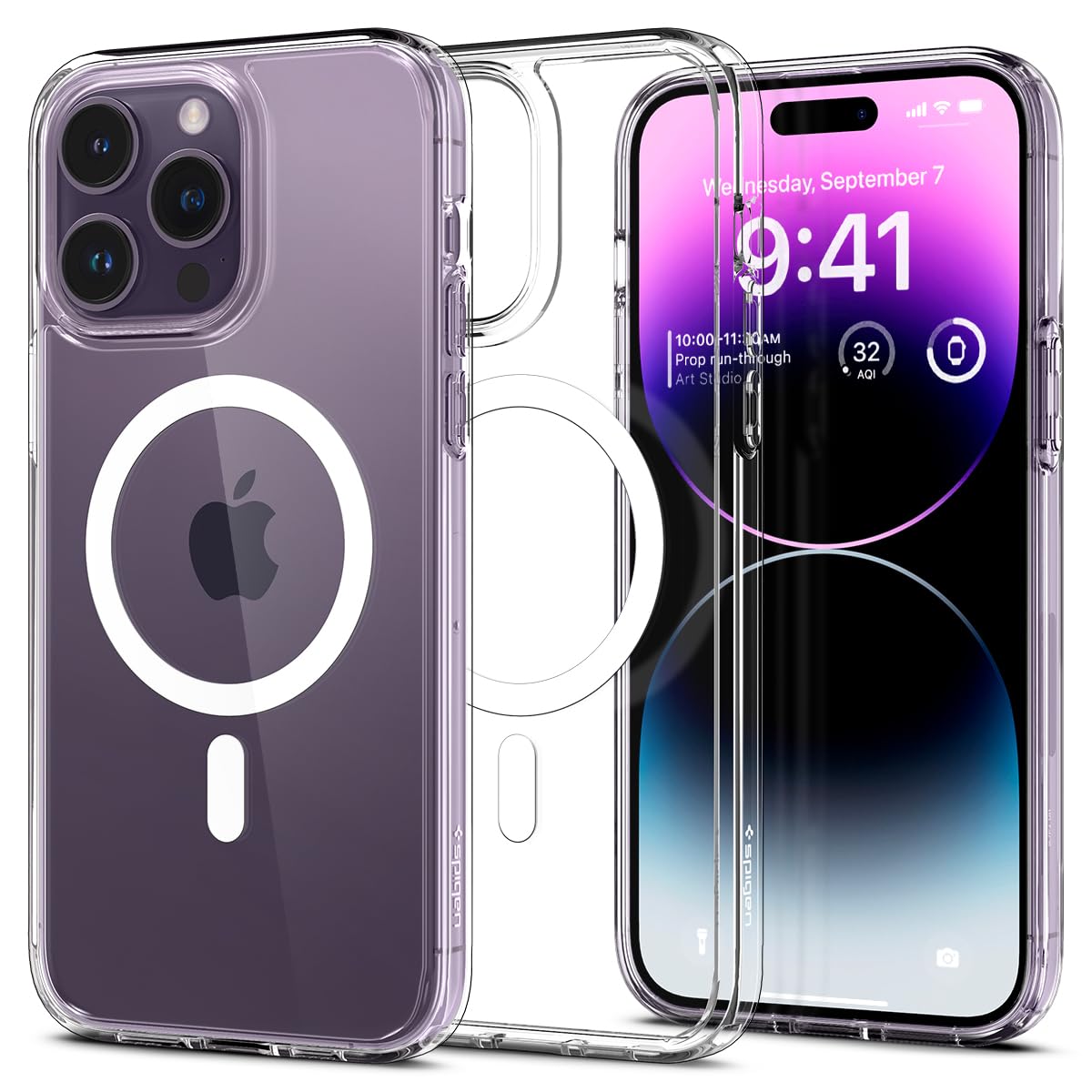 Spigen iPhone 14 Pro Case Ultra Hybrid MagFit - iPhone 14 Pro - White - image 1