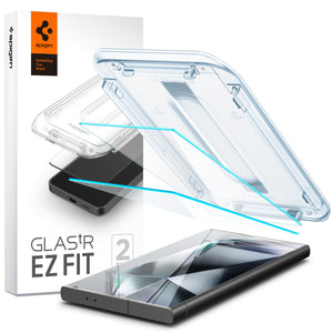 Spigen Galaxy S24 Ultra Screen Protector - Glas.tR EZ Fit (2 Pack) - Clear - image 1