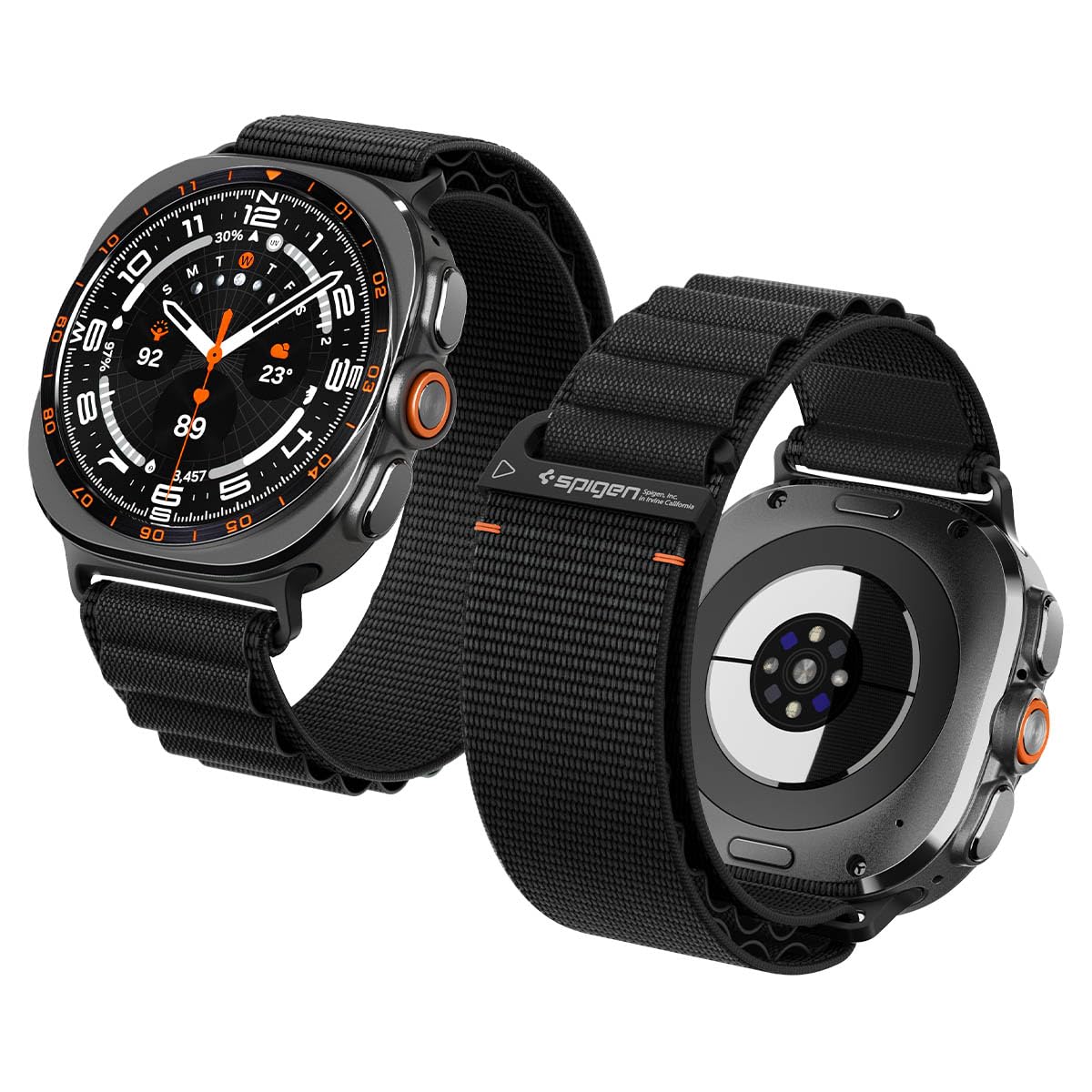 Spigen Galaxy Watch Ultra 2 & Ultra 47mm Band - WBF1 - Black - image 1