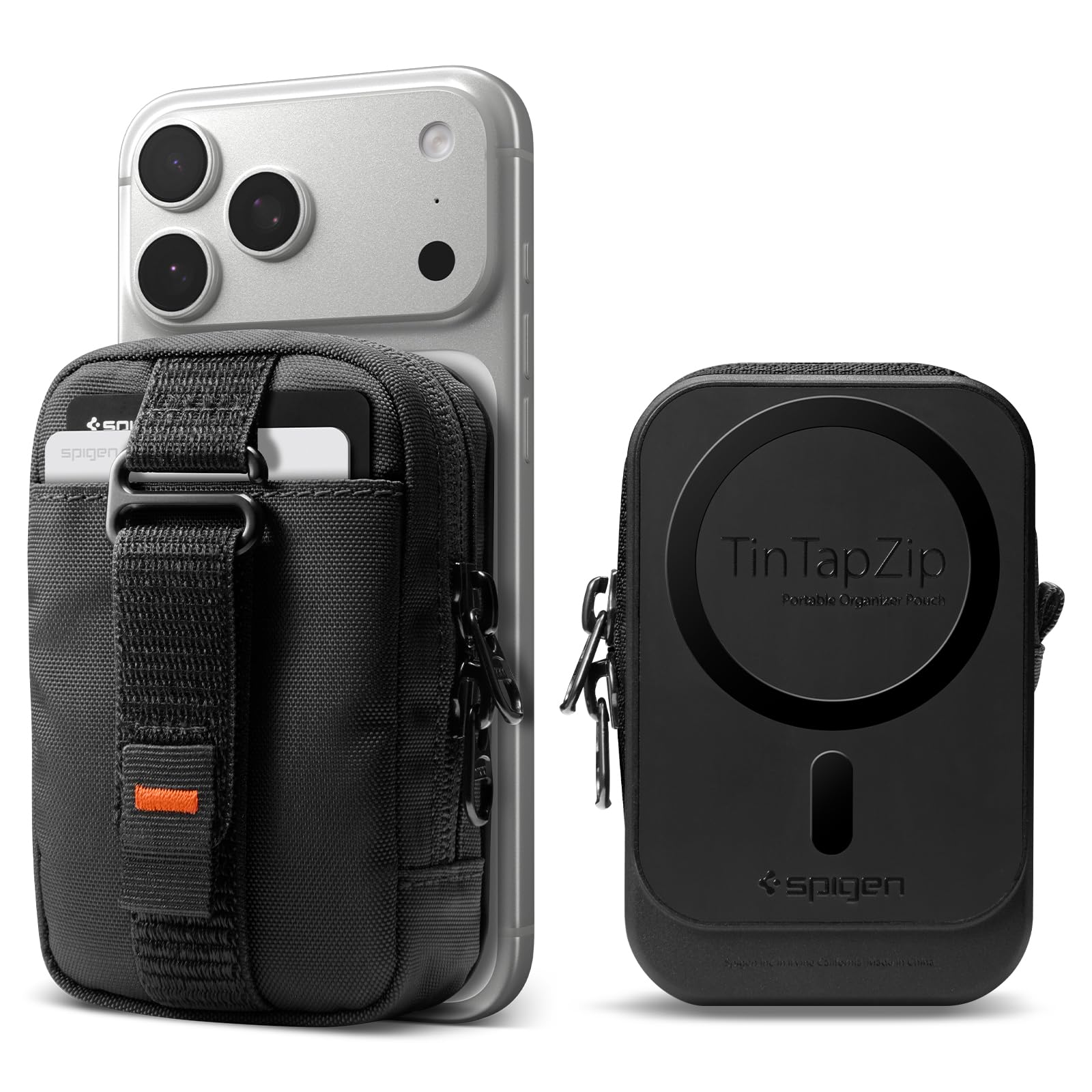 Spigen TintapZip MagFit Magnetic Phone Wallet Pouch - Black - image 1