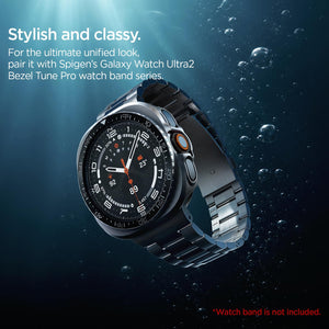 Spigen Galaxy Watch Ultra 2 47mm Bezel Case - Bezel Tune Pro - Black - image 6