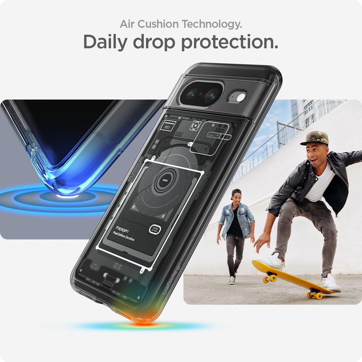 Spigen Ultra Hybrid MagFit Google Pixel 8 Phone Case - Zero One - image 6