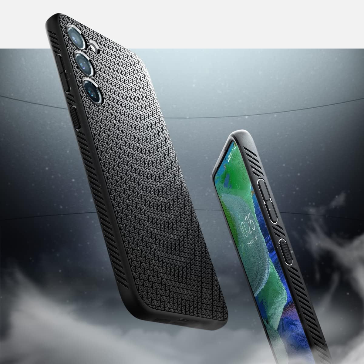 Spigen Galaxy S23 Plus Case - Liquid Air - Matte Black - image 2