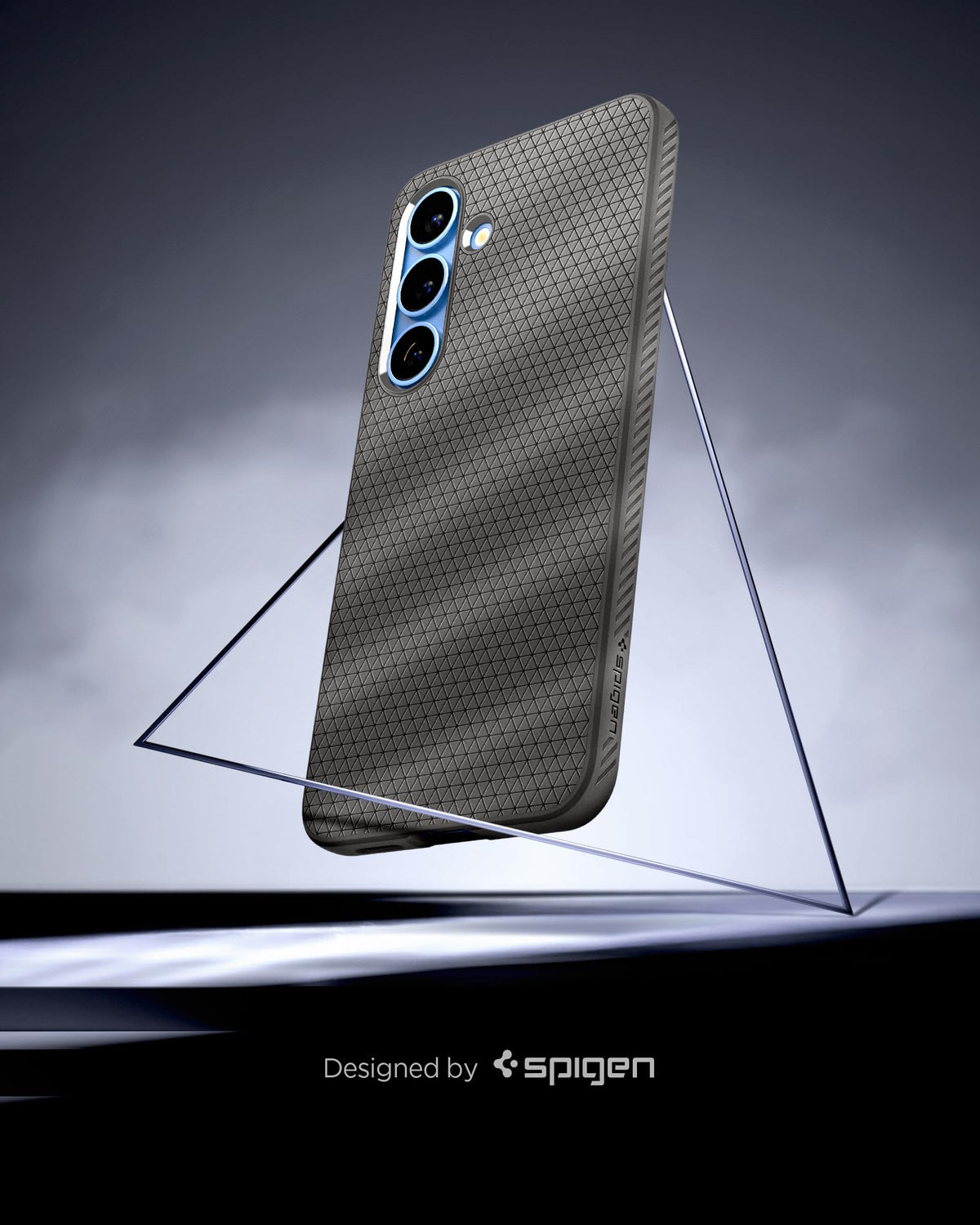 Spigen Galaxy S25 Case – Liquid Air – Marble Gray – product image 3