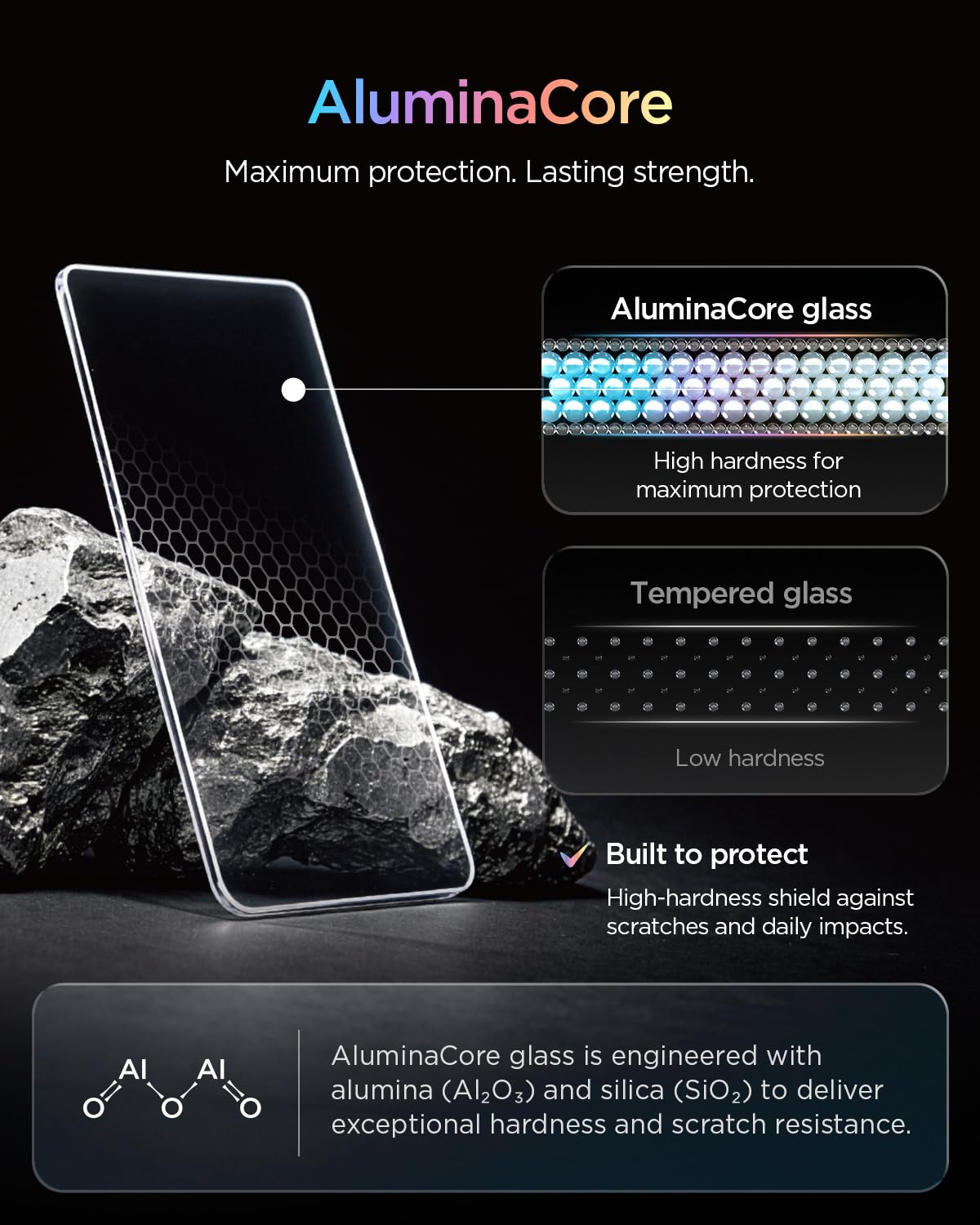 Spigen Galaxy Z Fold 8 Screen Protector GLAS.tR EZ Fit Pro (2 Pack) - Transparent - image 3