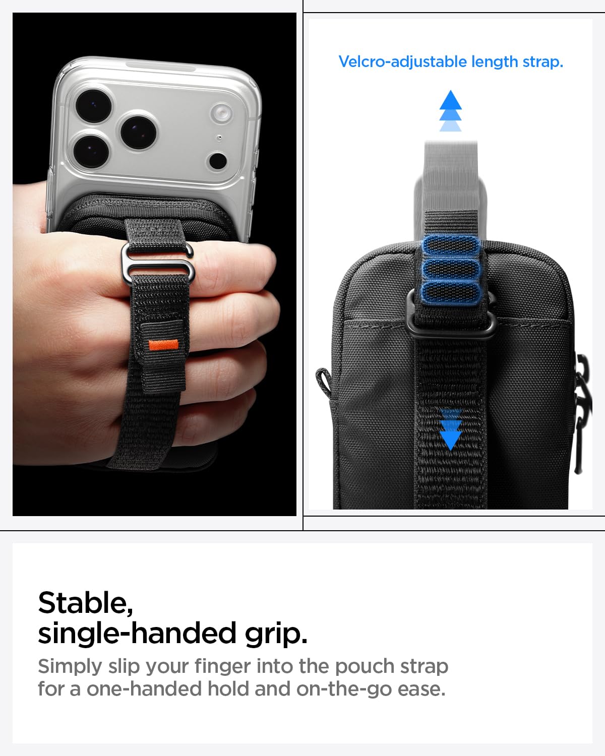 Spigen TintapZip MagFit Magnetic Phone Wallet Pouch - Black - image 5
