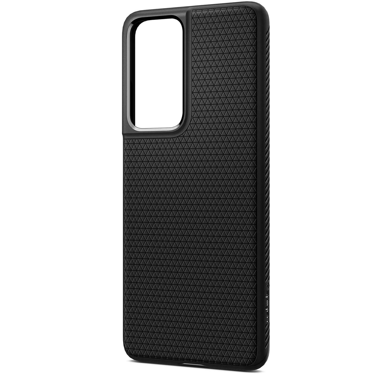Spigen Galaxy S21 Ultra Case - Liquid Air - Matte Black - image 1
