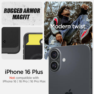 Spigen iPhone 16 Plus Case – Rugged Armor (MagFit) – detail image 2