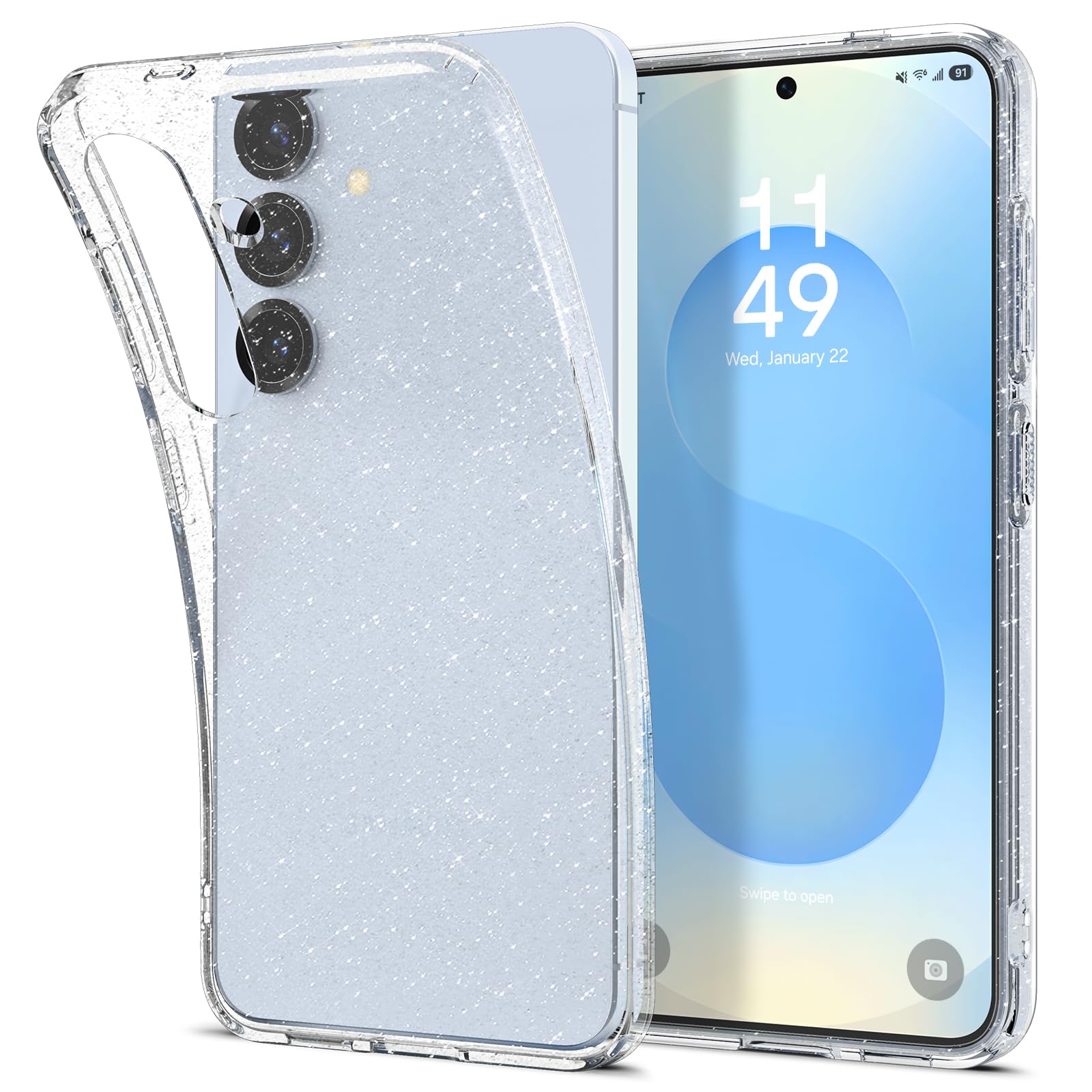 Spigen Galaxy S25 Liquid Crystal Crystal Quartz case