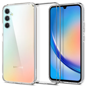 Spigen Galaxy A34 5G Case - Ultra Hybrid - Crystal Clear - image 1