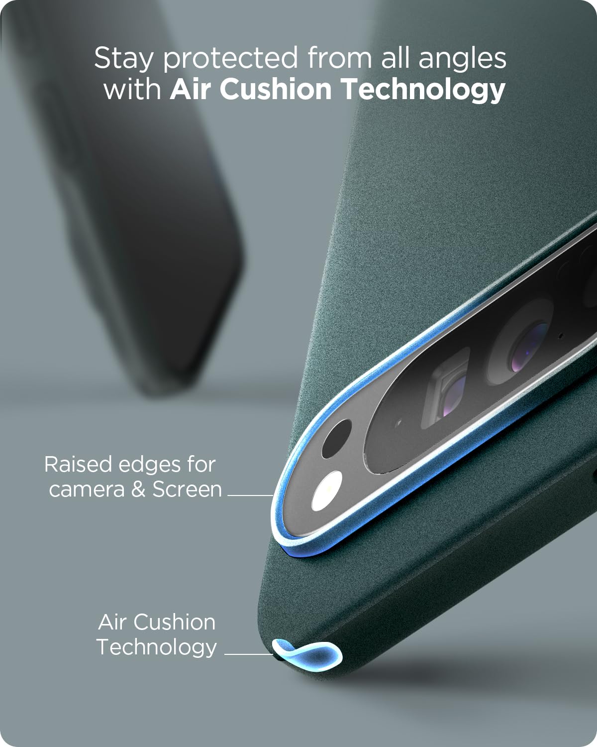 Spigen Thin Fit Google Pixel 9 Pro XL Phone Case - Abyss Green - image 5