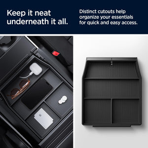 Spigen Ford F-150 and F-150 Lightning Armrest Organizer - Black - image 4