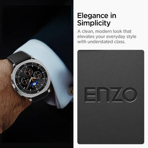 Spigen Galaxy Watch 9 Band - Enzo - Black Enzo - image 5