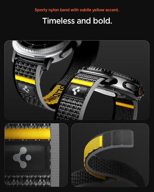 Spigen Galaxy Watch 9 Band - Athlex Air - Active Black Athlex Air - image 6