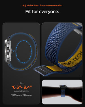 Spigen Galaxy Watch 9 Band - Athlex Air - Active Navy Athlex Air - image 5