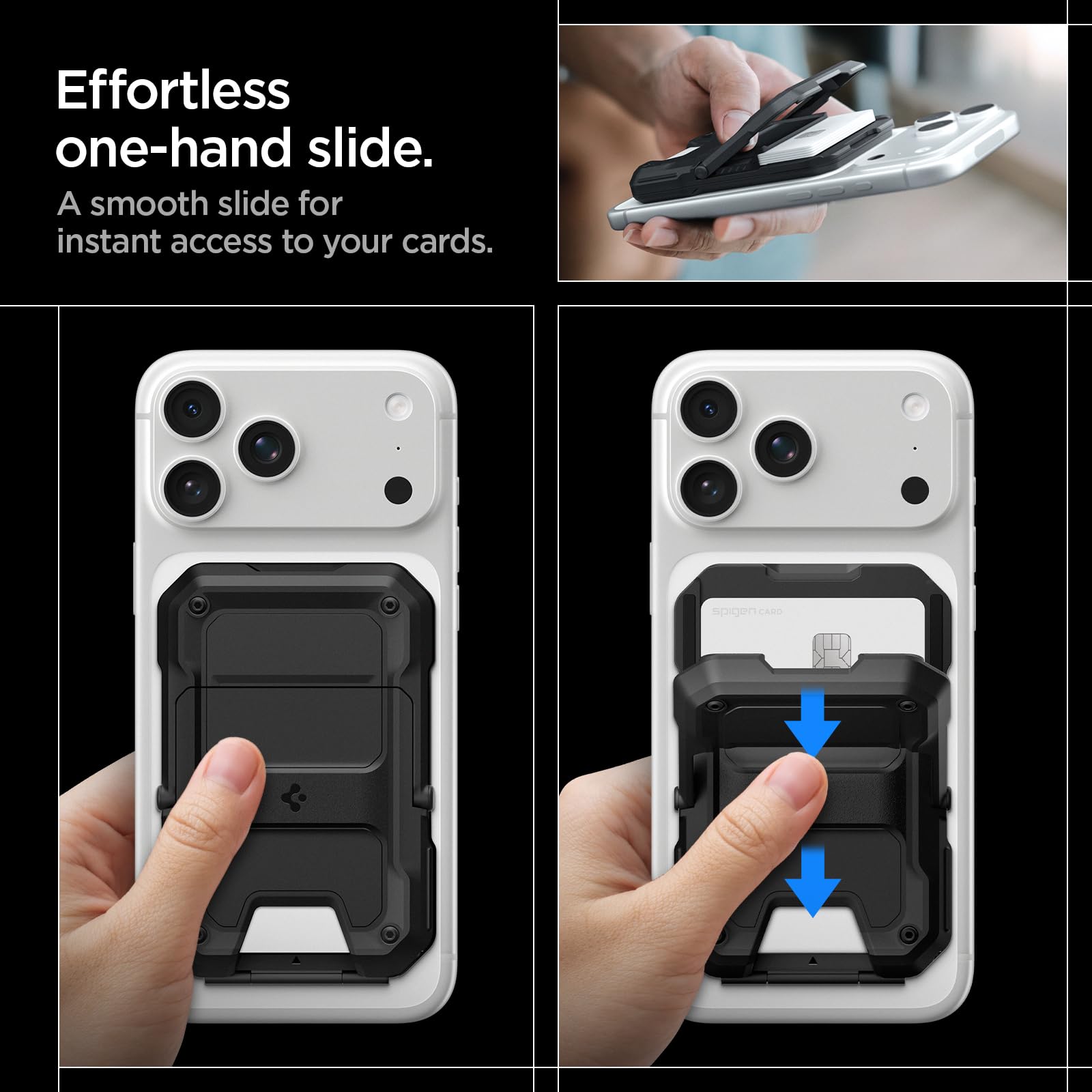 Spigen Tough Armor Pro MagFit Wallet - Black - image 4