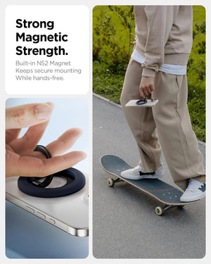 Spigen Nano Pop MagFit Phone Holder - Blueberry Navy - image 6