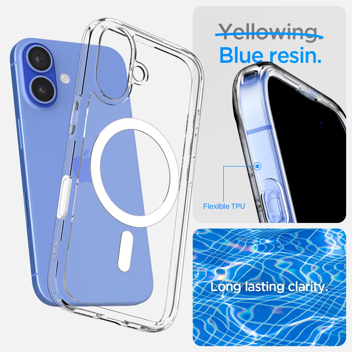 Spigen iPhone 16 Case Ultra Hybrid T MagFit - White - image 7