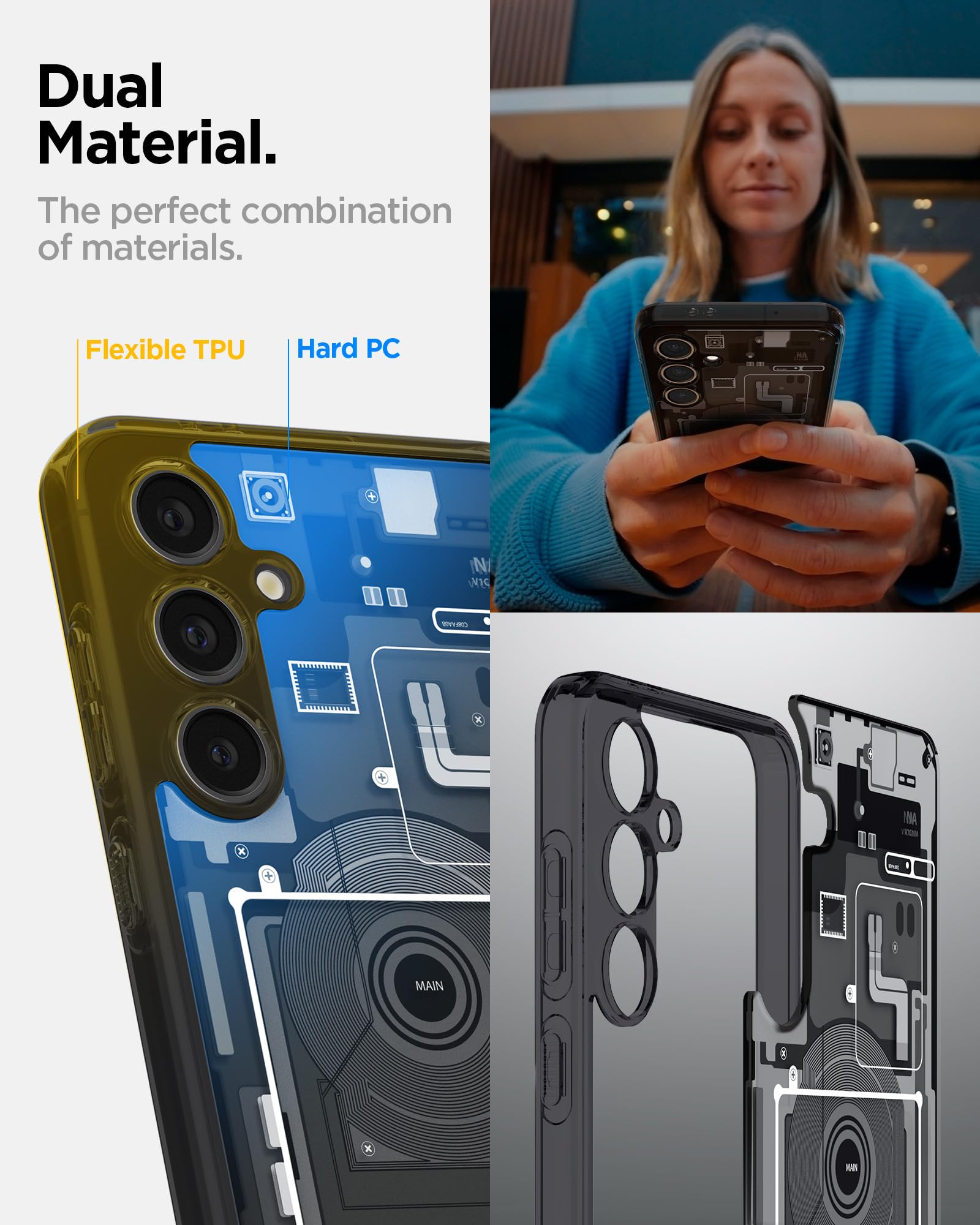 Spigen Galaxy S24 FE Case Ultra Hybrid Zero One - image 4