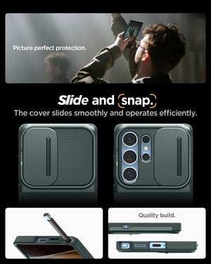 Spigen Galaxy S25 Ultra Optik Armor case - Abyss Green - image 7