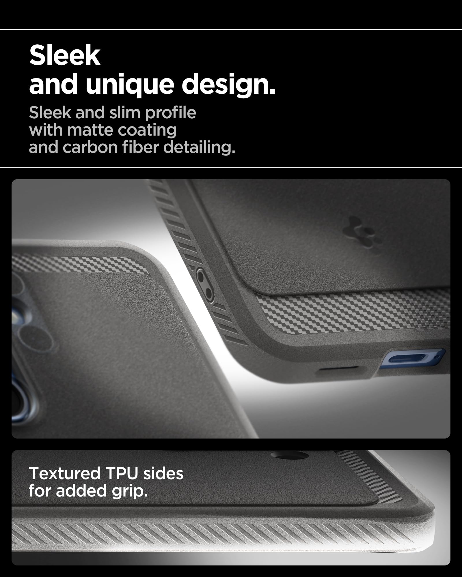 Spigen Galaxy S25 Plus Case - Rugged Armor MagFit - Marble Gray – image 5