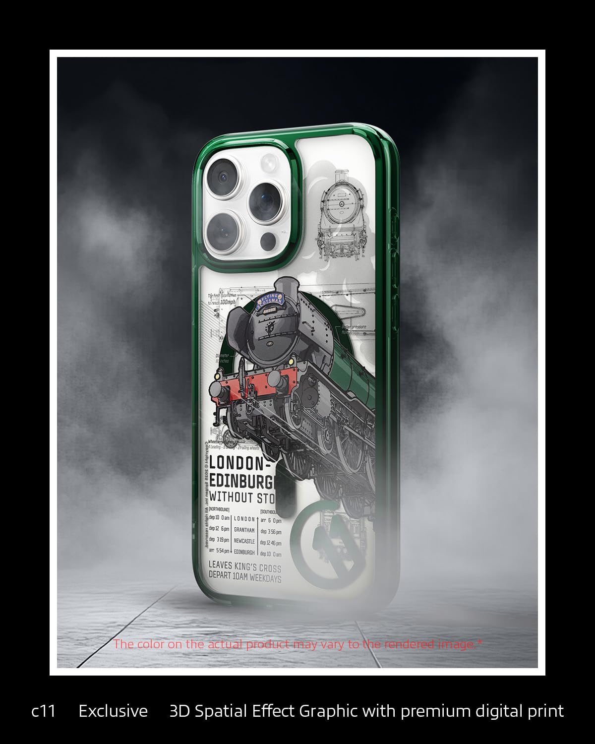 Spigen iPhone 16 Pro Case Ultra Hybrid MagFit - Scotsman Fir - image 3
