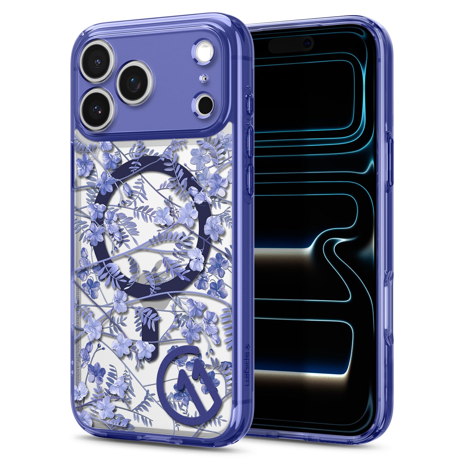 Spigen iPhone 17 Pro Case Ultra Hybrid c11 MagFit - Cobalt Spring - image 4