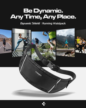 Spigen Life A710 Adjustable Running Waist Belt - Black - image 7
