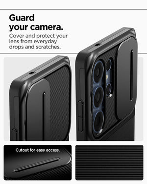 Spigen Galaxy S25 Ultra Optik Armor case - Black - image 4
