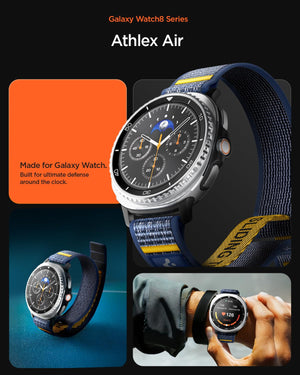 Spigen Galaxy Watch 9 Band - Athlex Air - Active Navy Athlex Air - image 4